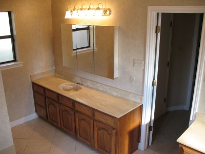 Vanity Remodel Before